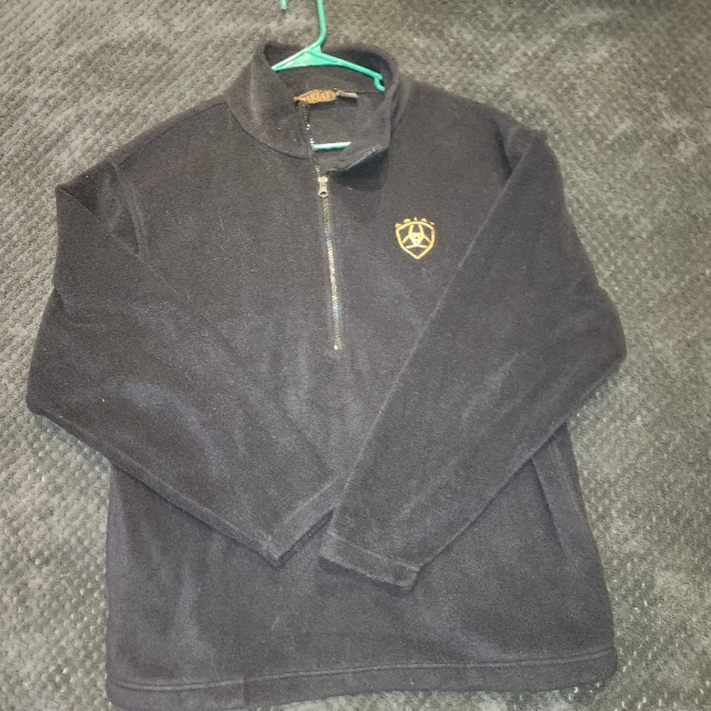 Ariat Black Quarter-Zip Sweater